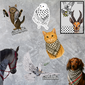 Keffiyeh Crew Sticker Pack